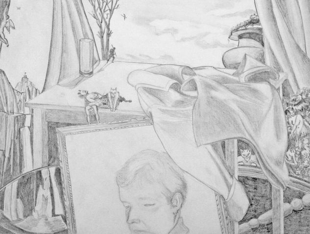 Hommage à Breughel Pencil