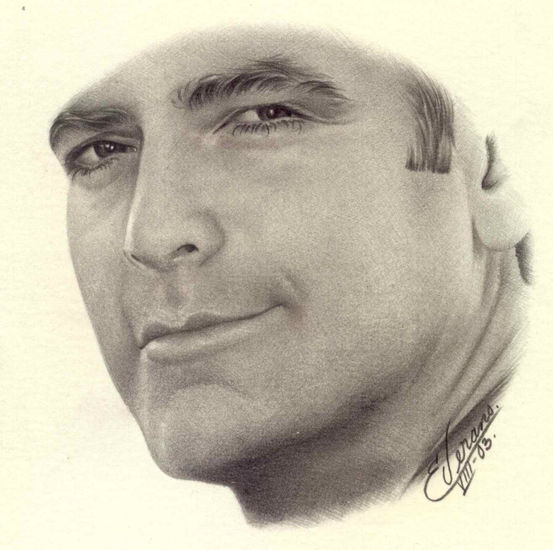 Perfil George Clooney Grafito