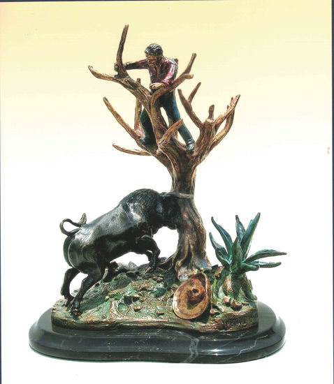 " Vete torito vete " Bronze Figurative