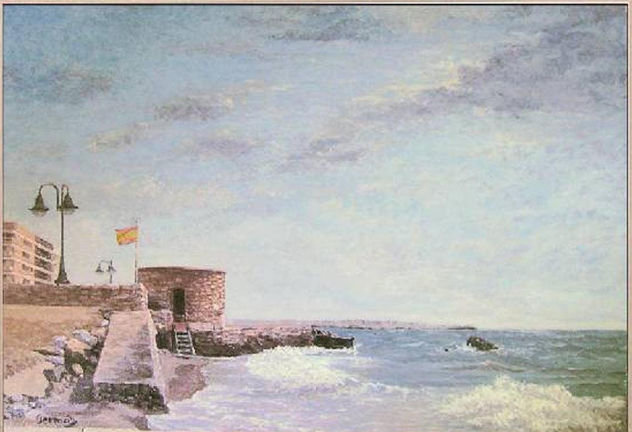 Lamata, Torrevieja-España- PINTADA POR ENCARGO. Marco no incluido.