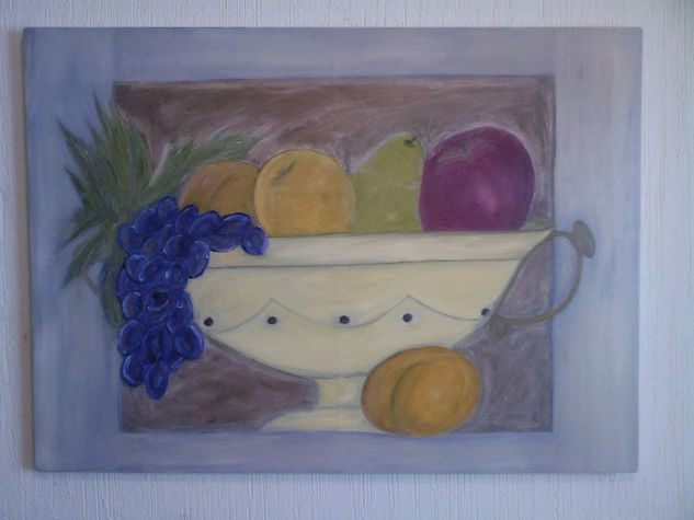 bodegon frutas Oil Canvas Still Life Paintings