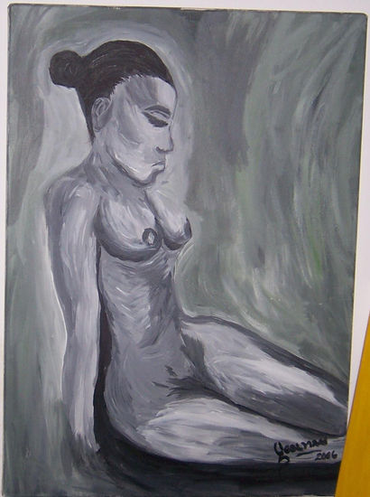 PRETA Acrylic Canvas Nude Paintings