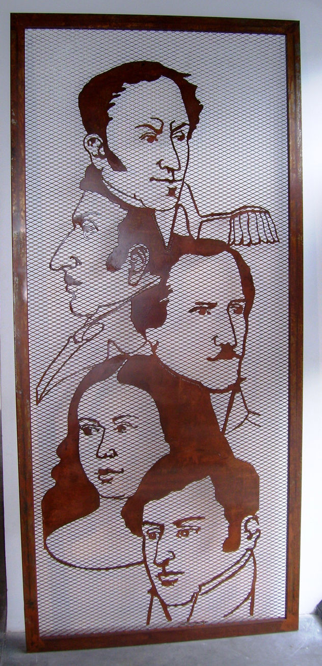 mural HEROES LIBERTADORES
