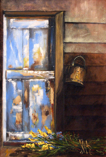 Puerta de la yaya Oil Canvas Others