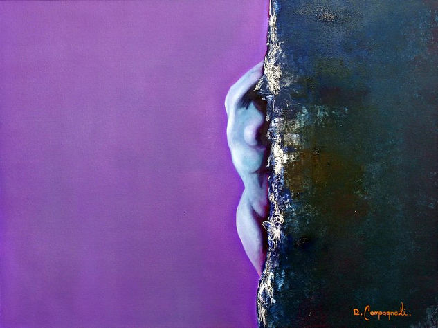 Violeta Oil Canvas Nude Paintings