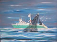 Barco faenando