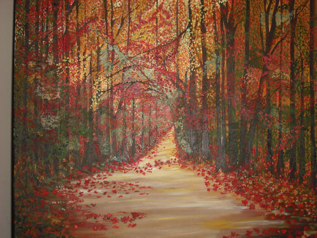 Otoño Oil Canvas Landscaping