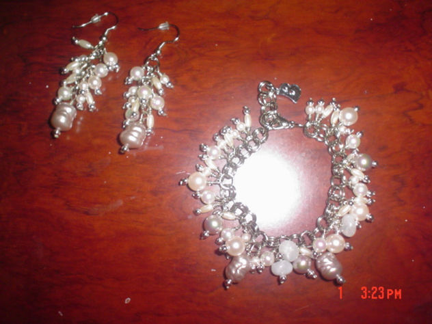 PULSERA Y ARETES