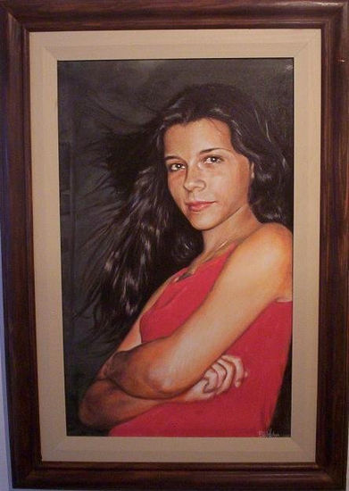 Pilar Acrylic Canvas Portrait