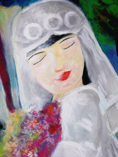 La Novia (detalle) Oil Canvas Landscaping