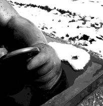 Figura en la nieve