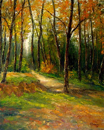 Bosc Oil Canvas Landscaping