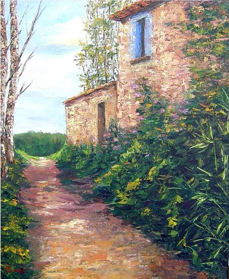 El Mas Oil Canvas Landscaping