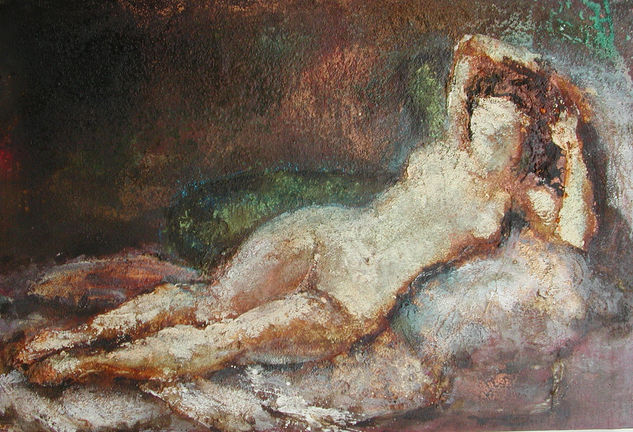 La maja desnuda Media Mixta Tela Desnudos