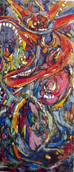 DE CARNAVAL III Oil Canvas Others