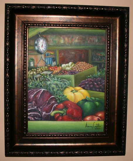 Bodegón.. Oil Canvas Still Life Paintings