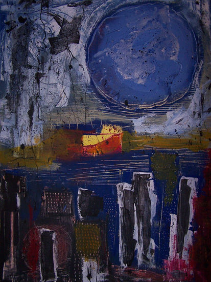 Luna Acrylic Canvas Landscaping