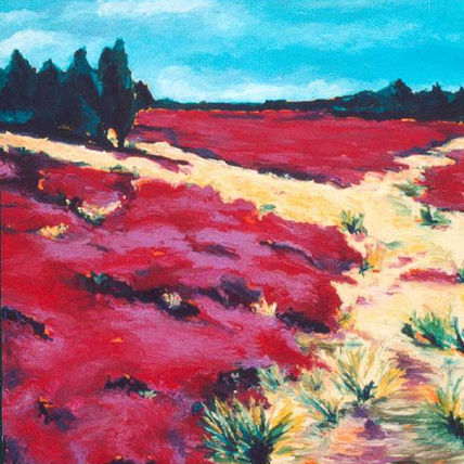 Paisaje violet