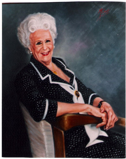 Aurora Redondo Oil Canvas Portrait