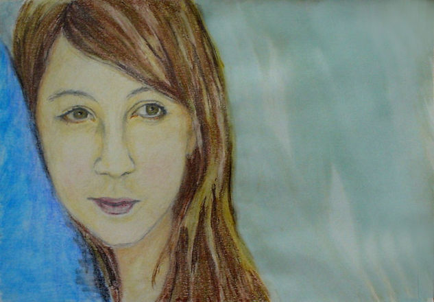 Francisca Pastel Papel Retrato