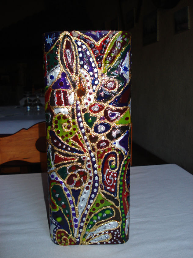 pintura en cristal