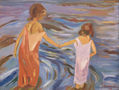 Niñas en el mar - Copia de Sorolla