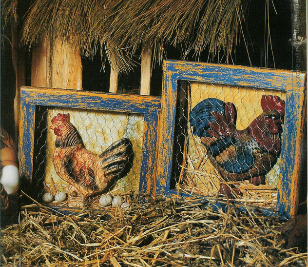 GALLINERO ENJAULADO