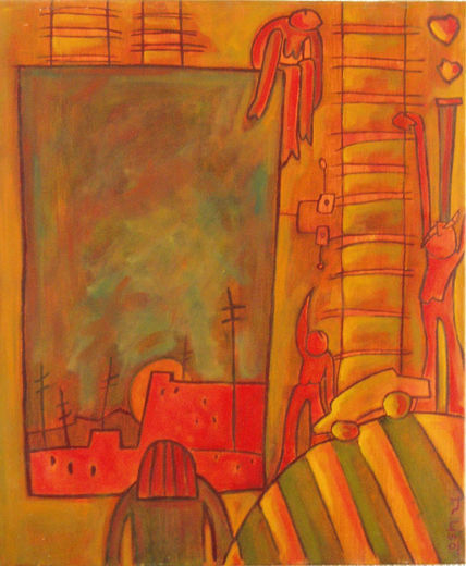 Tras la ventana