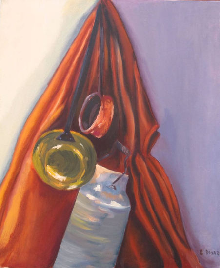 Cacharros Oil Canvas Still Life Paintings