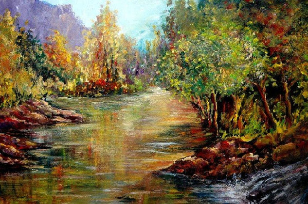 Sierra de Cazorla. Oil Canvas Landscaping