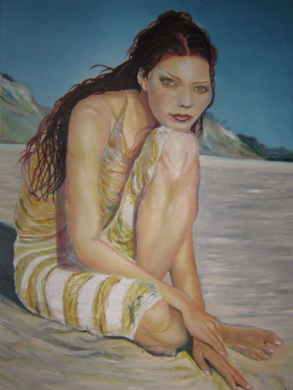 Alizarina Oil Canvas Figure Painting