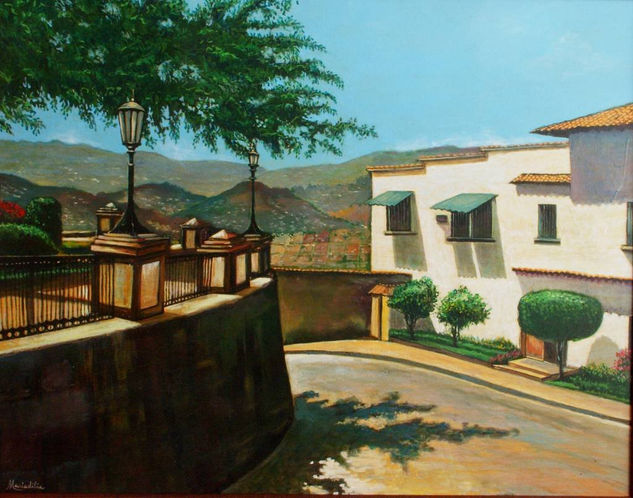 Parque de la Leona Oil Canvas Landscaping