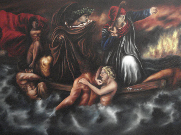 Dante de Diego Oil Canvas Figure Painting