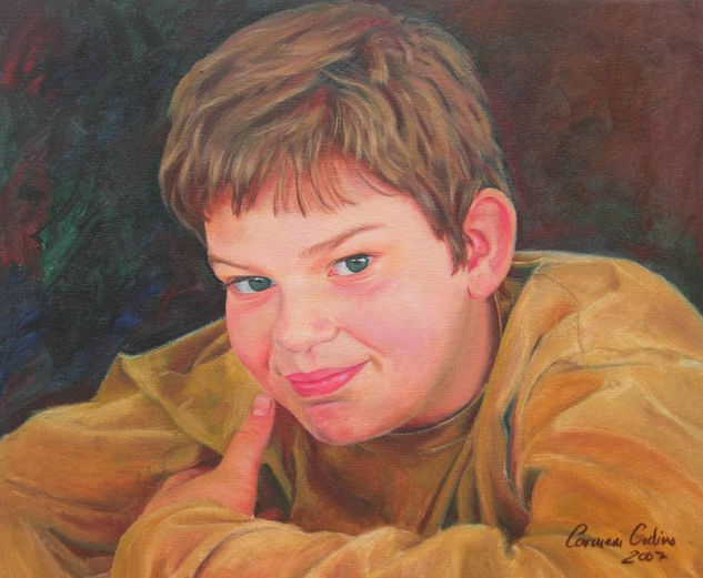 Retrato Oil Canvas Portrait