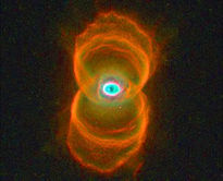 Hourglass nebula