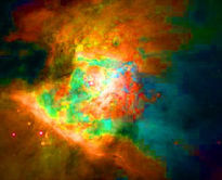 Orion nebula mosaic