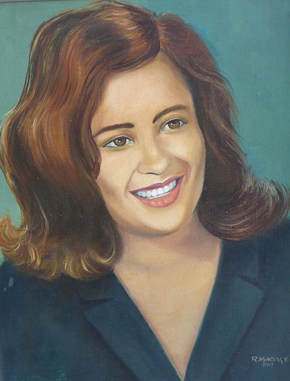 Retrato Oil Canvas Portrait