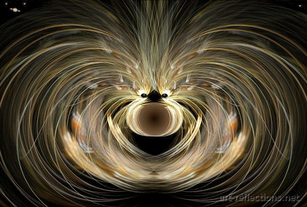 Big Smile from Iapetus (with Saturn) 