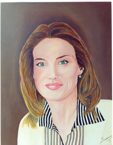 Letizia Ortiz Oil Canvas