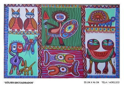 Guijes encuadrados