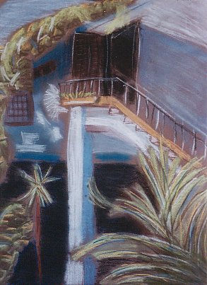 escaleras Pastel Paper Landscaping