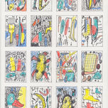 Lápices de colores con rotuladores y tinta china thumbnail 2