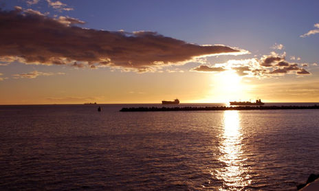 amaneceres en el mar