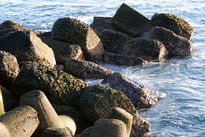 Rocas en el mar