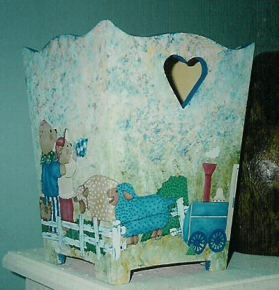 PAPELERO INFANTIL Decoración Muebles y Objetos de Madera