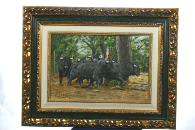 a la plaza Oil Canvas Animals