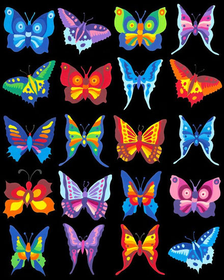 mariposas Acrílico Lienzo Animales