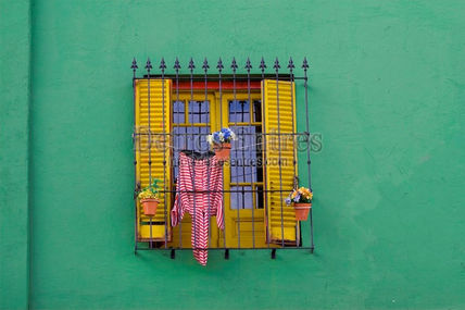 Ventana colorida