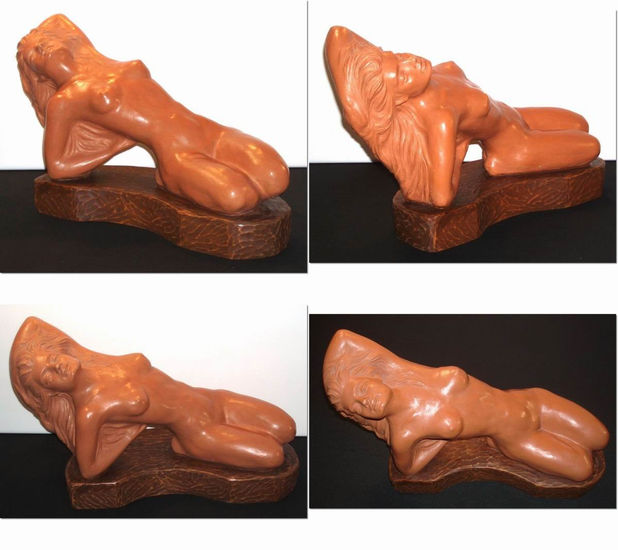 Desnudo femenino (15) Terracota Figurativa