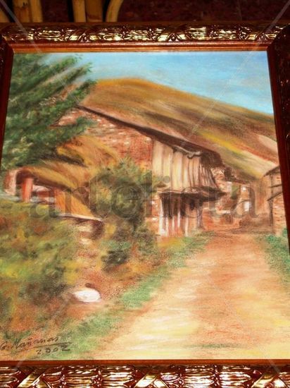 Calle de Burbia Pastel Paper Landscaping